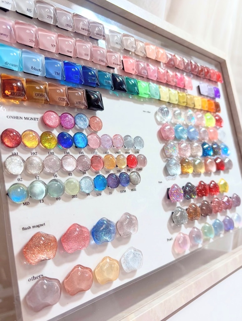 可愛すぎるカラーチャート♡